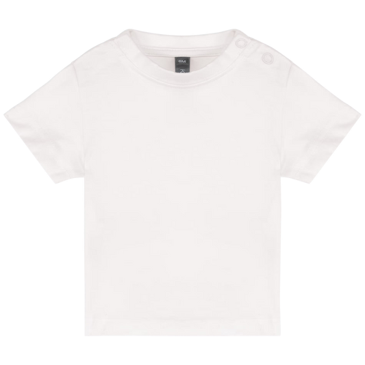 tshirt bébé blanc – front