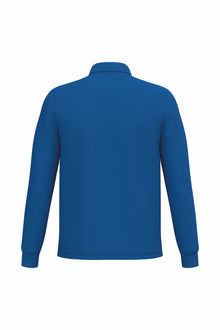 Polo piqué manches longue homme