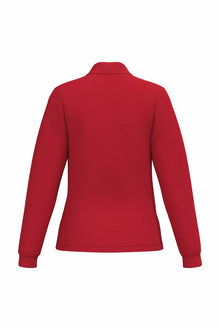 Polo manches longue femme
