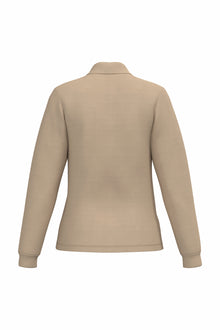 Polo manches longue femme