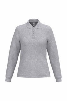 Polo manches longue femme