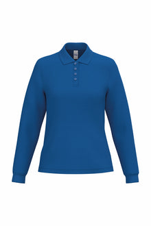 Polo manches longue femme