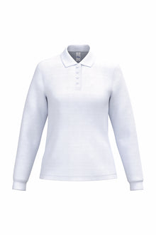 Polo manches longue femme