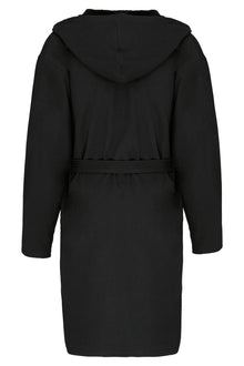 Peignoir de bain à capuche bio