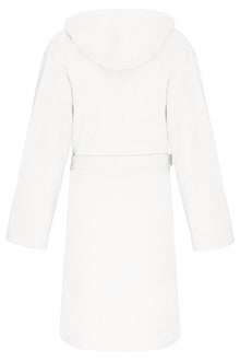 Peignoir de bain à capuche bio