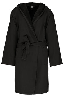 Peignoir de bain à capuche bio