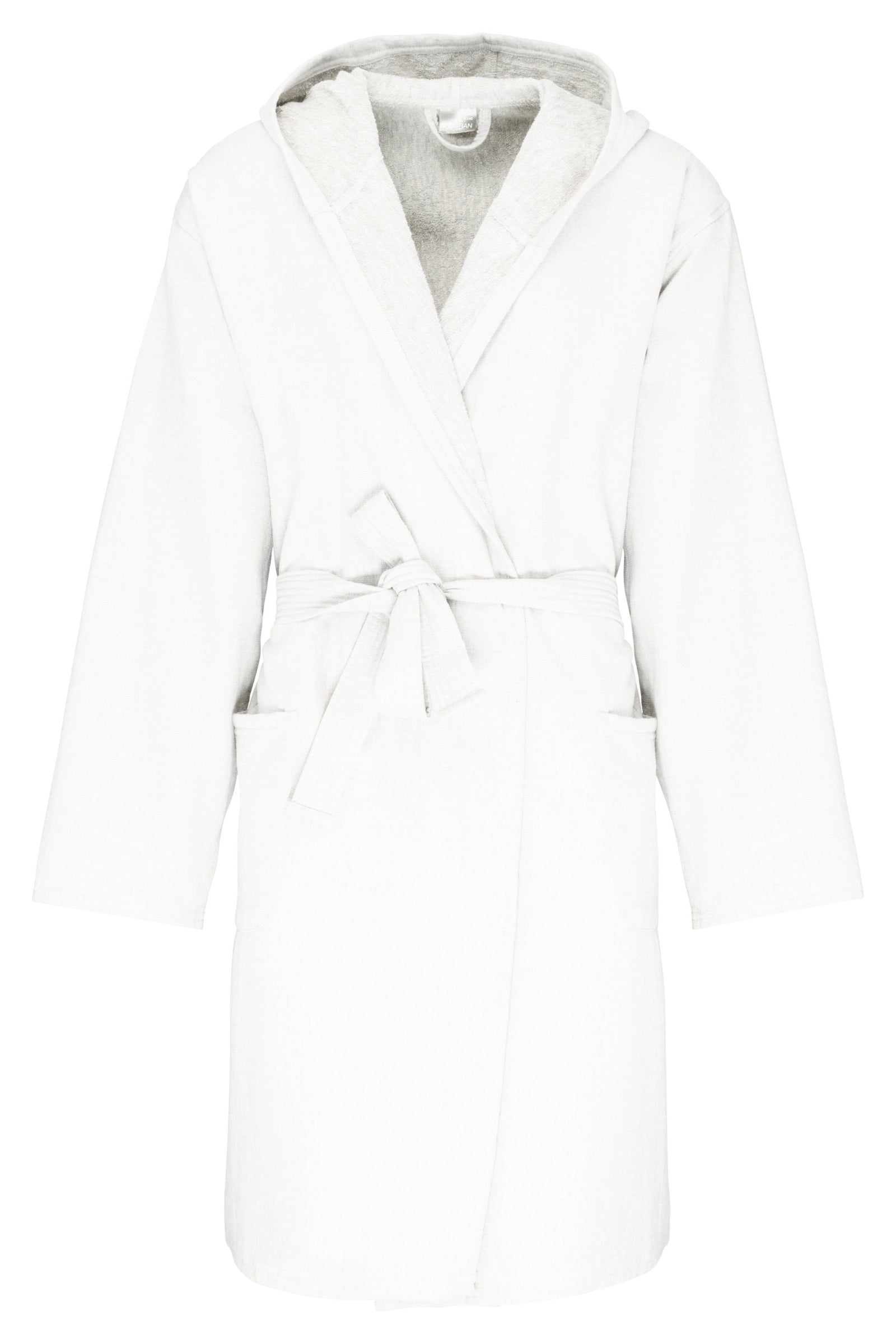 Peignoir de bain à capuche bio