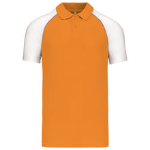 Polo baseball manches courtes