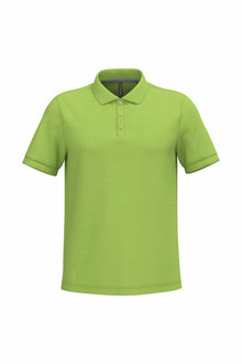 Polo piqué manches courtes homme