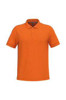 Polo piqué manches courtes homme