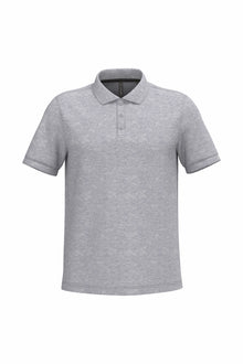 Polo piqué manches courtes homme