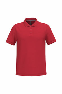 Polo piqué manches courtes homme