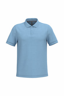 Polo piqué manches courtes homme