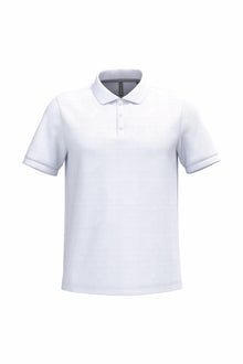 Polo piqué manches courtes homme