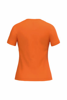 T-shirt col V manches courtes femme