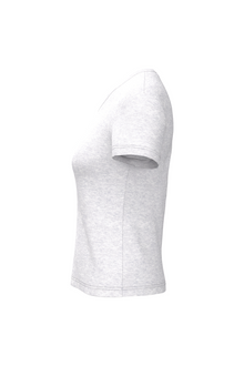 T-shirt col V manches courtes femme