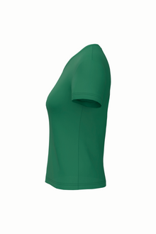 T-shirt col V manches courtes femme