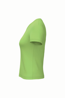 T-shirt col V manches courtes femme