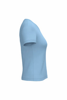 T-shirt col V manches courtes femme