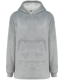 Plaid poncho unisexe