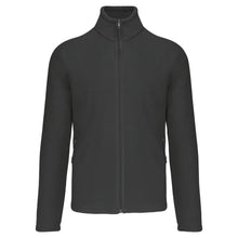 Veste micropolaire zippée homme