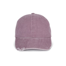 Casquette vintage effet déchiré