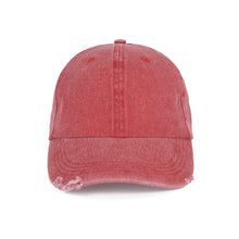 Casquette vintage effet déchiré