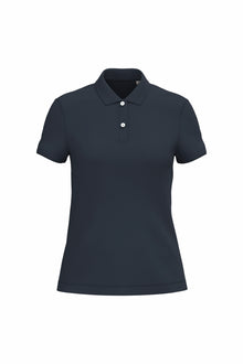 Polo maille piquée femme