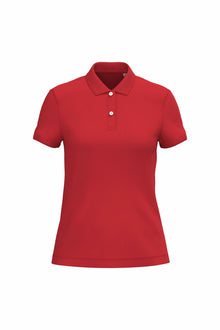 Polo maille piquée femme