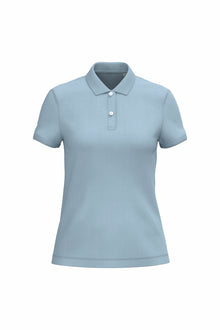Polo maille piquée femme
