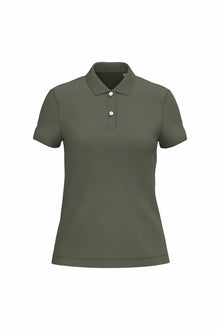 Polo maille piquée femme