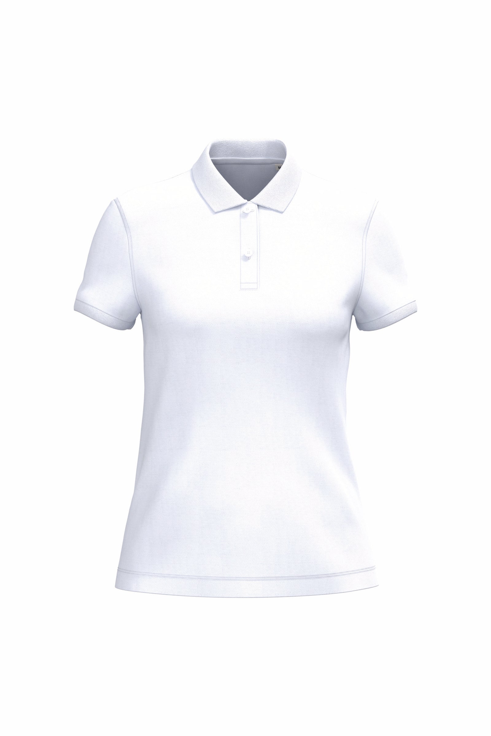 Polo maille piquée femme