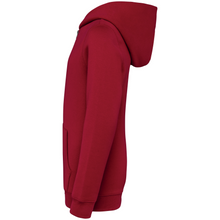 Sweat-shirt zippé à capuche enfant