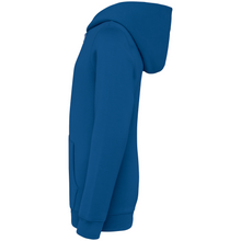 Sweat-shirt zippé à capuche enfant