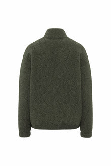 Sweat-shirt zip en sherpa unisexe
