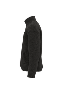 Sweat-shirt zip en sherpa unisexe
