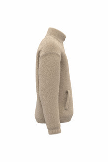 Sweat-shirt zip en sherpa unisexe