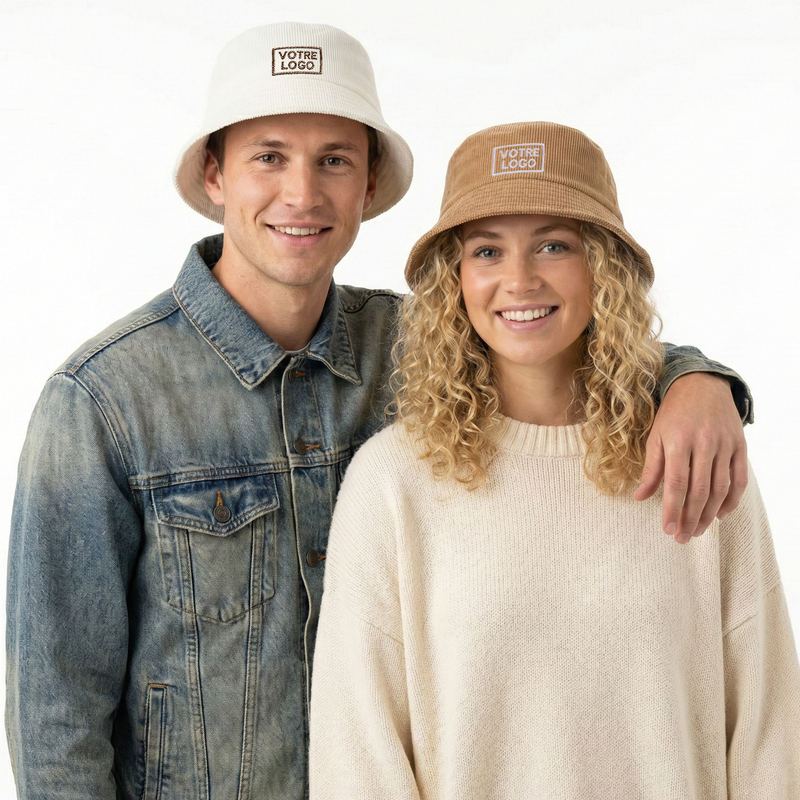 Bob écoresponsable en velours côtelé