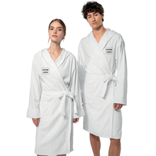 Peignoir de bain à capuche bio