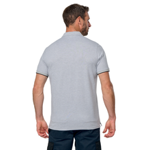 Polo contrasté manches courtes homme