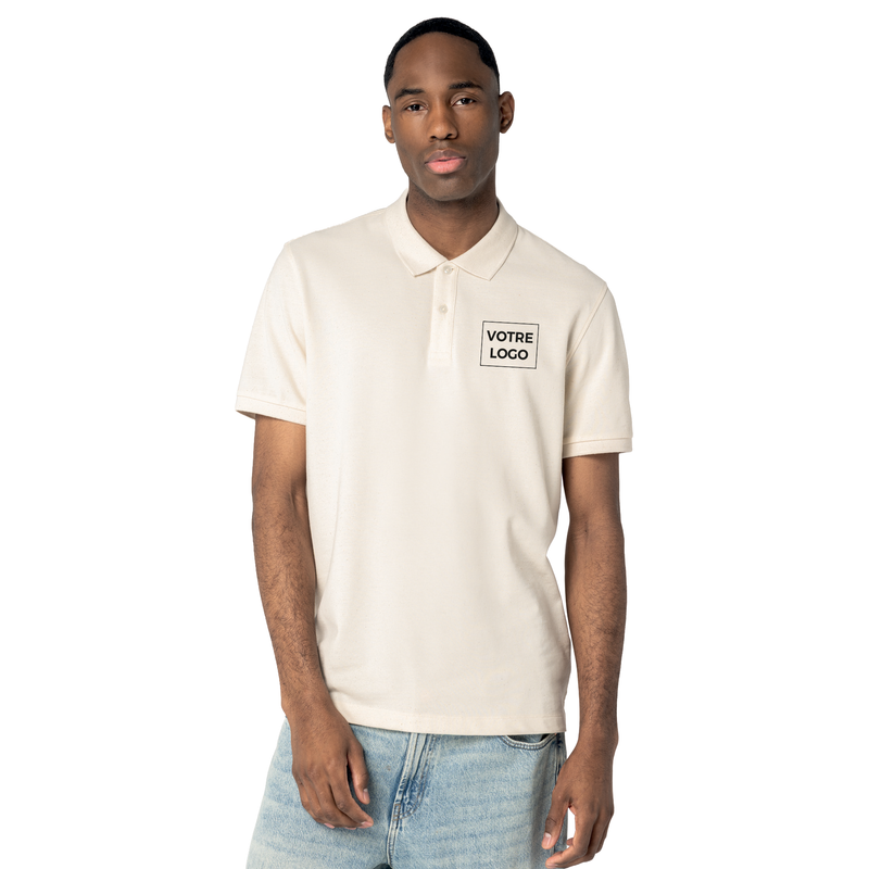 Polo maille piquée homme