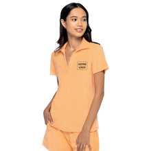 Polo éponge femme