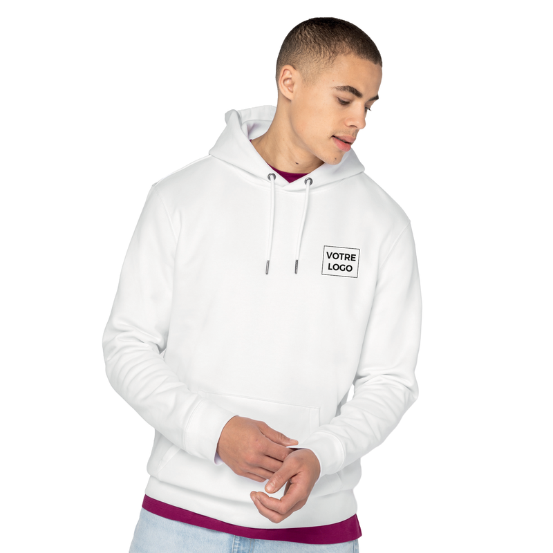 Sweat-shirt à capuche unisexe