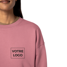 Sweat-shirt épaules tombantes femme