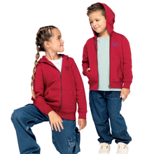 Sweat-shirt zippé à capuche enfant