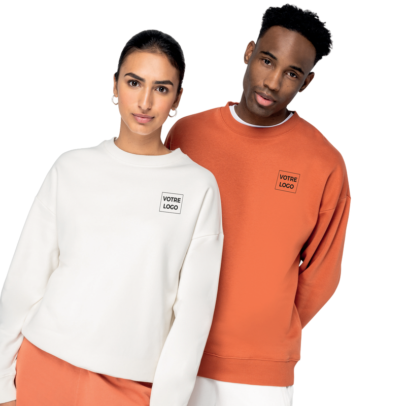 Sweat-shirt oversize unisexe