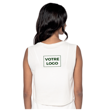 T-shirt écoresponsable crop femme