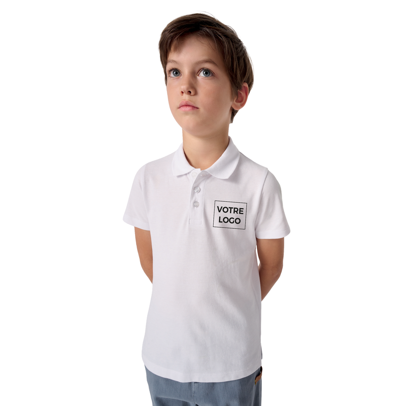 Polo piqué enfant