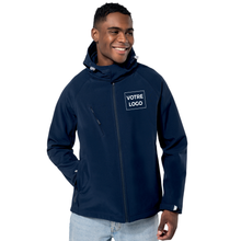 Veste softshell à capuche amovible homme