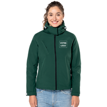 Veste softshell à capuche amovible femme